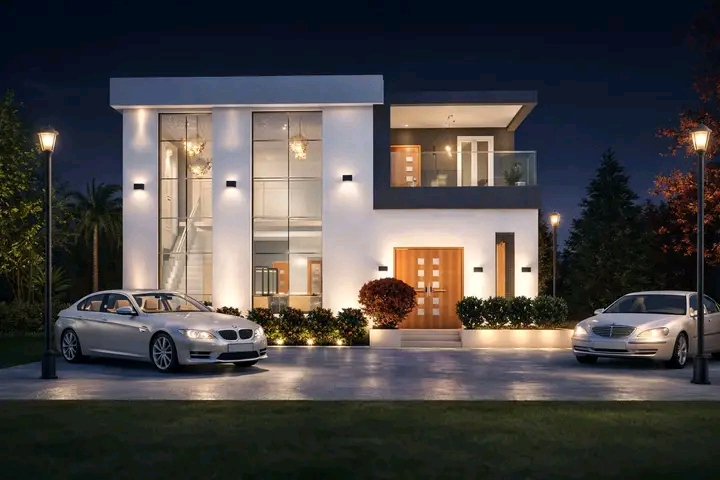 Modern two-storey residential design